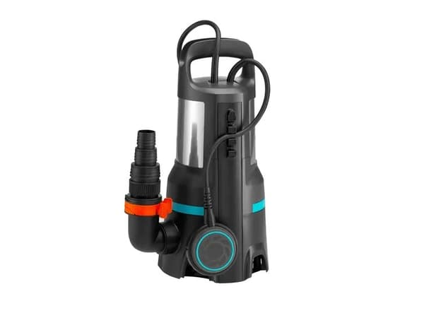 Gardena Dirty Water Pump 25000, 1100 W, AC, 1,1 bar, 25000 l/h, IPX8, Musta