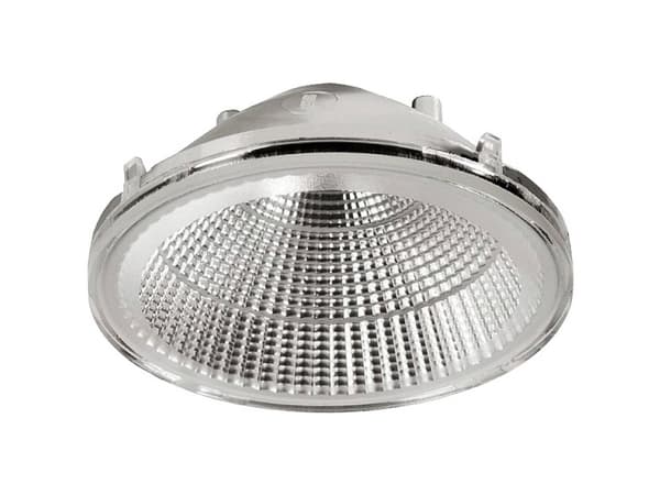 Deko Light 93030306 Reflektor 50° för Serie Klara / Nihal Mini / Rigel Mini / Uni II Komponenter till högspänningsskenor Reflektor 3-fas Silver