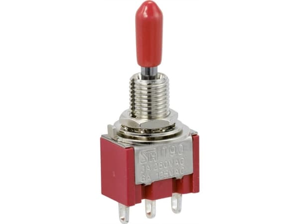 TRU COMPONENTS TC-9353992 Keinukytkin 250 V/AC 3 A 1 x (On)/Off/(On) Painonappi/0/Painonappi 1 kpl