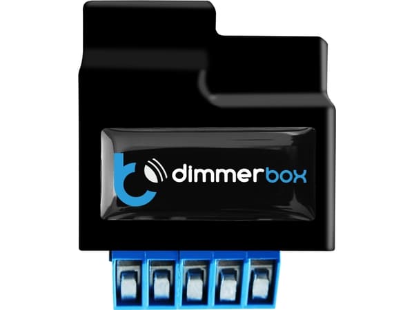blebox dimmerBox, Trådløs, µWi-Fi, Sort, 200 W, 2400 MHz, IP20