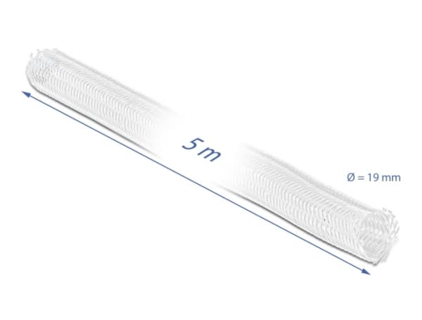 DeLOCK 20817, Valkoinen, Polyesteri, -40 - 125 °C, 1 kpl