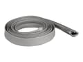 Miniatyrbild 3 av 5: Delock - Flätad ärm - 20 mm diameter with zip fastener - 2 m - grå