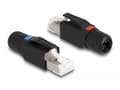 Miniatyrbild 5 av 5: Delock - Nätverkskontakt - RJ-45 (hane) - CAT 6a
