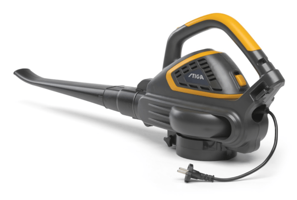 STIGA BL 130c V - Elektrisk løvblåser - 92 m/s - 2600 W elmotor - Sugefunksjon - inkl. 45 liters bladsamler