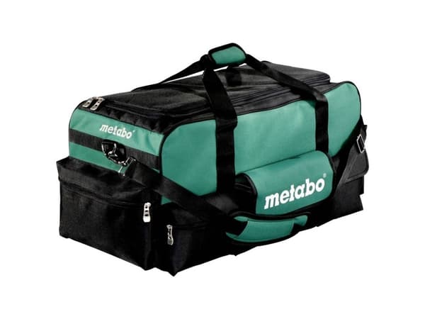Metabo 657007000, Sort, Grønn, Polyester, 5 lommer, Reflekterende, Vannavstøtende, 970 mm, 325 mm