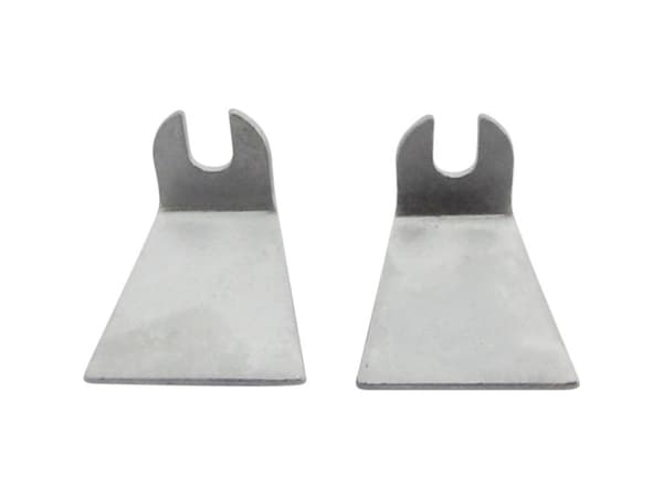 TOOLCRAFT Loddespids affladet Spidsstørrelse 15 mm Spids-længde 15 mm Indhold 1 Paar