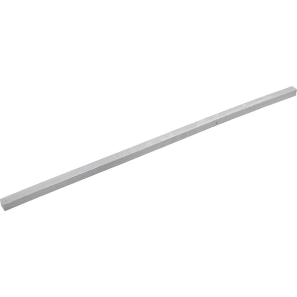 PVC Fyrkantig Kvadratprofil (L x B x H) 500 x 15 x 15 mm 1 st
