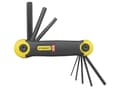 Miniatyrbilde 3 av 5: STANLEY Metric - Folding key set - 8 deler