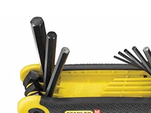 STANLEY Metric - Folding key set - 8 deler