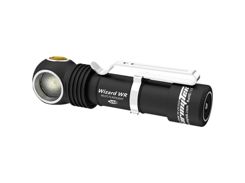 ArmyTek Wizard WR Magnet White & Red LED (RGB) Lommelygte Med magnetholder Batteridrevet 1300 lm 360 h 65 g