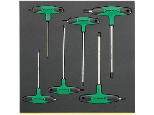 Stahlwille TCS 10768-2K/6 Vinkelskruvmejslerset