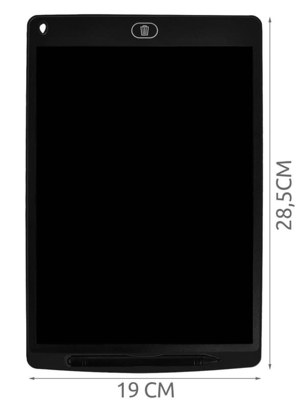 XXL LCD Ritplatta / Skrivplatta 12-tums / 28,5 x 19 cm