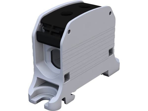 Gängad rälskoppling Al/Cu STB 50 (87310) SIMBLOCK svart 81001007