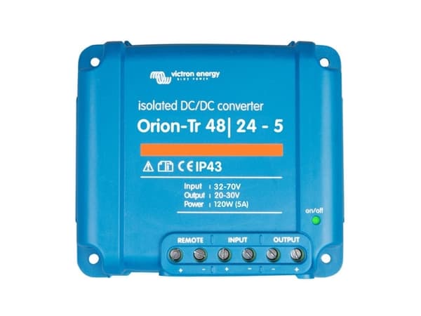 Victron Energy Omformer Orion-Tr 48/24-5A 120 W 48 V - 24,2 V 120 W 48 V - 24,2 V