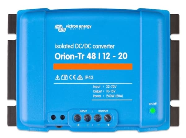 Victron Energy ORI481224110, 12 - 48 V, 20 A, 130 mm, 186 mm, 70 mm, 1,3 kg