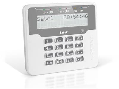 TASTATUR FOR ALARM SENTRAL VERSA-LCDR-WH SATEL
