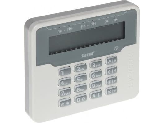 TASTATUR FOR ALARM SENTRAL VERSA-LCDR-WH SATEL