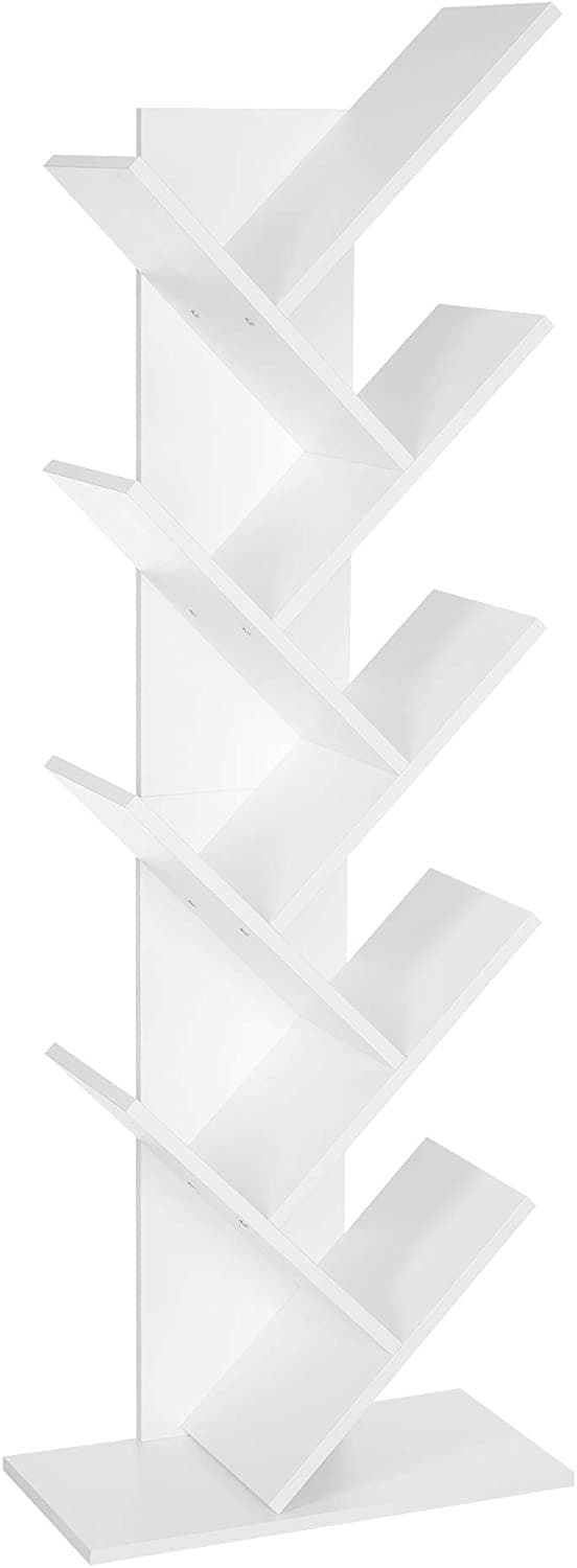 Träd Bokhylla Vit 50 x 25 x 141,5 cm