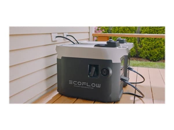 EcoFlow Delta Pro - Bärbar kraftstation - AC 220-240 V - litium järn fosfat - 3600 Wh - Wi-Fi, Bluetooth - utgångskontakter: 14