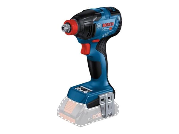 Bosch GDX 18V-210 C Professional - Støtskiftenøkkel - trådløs - 3 hastigheter - 1/4" hex socket, 1/2" firkantnøkkel - 210 N·m - 2 batterier - 18 V