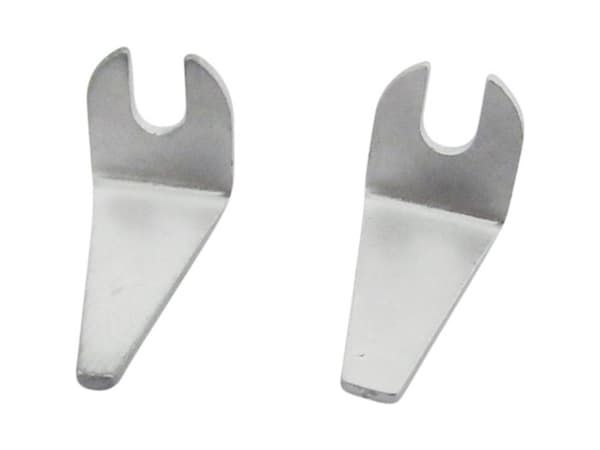 TOOLCRAFT Loddespids affladet Spidsstørrelse 2 mm Spids-længde 15 mm Indhold 1 Paar