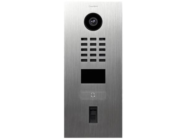 DoorBird D2101FV, 720p, Ultra-bredvinkel, 180°, 90°, Passiv Infrarød (PIR) føler, 10 m