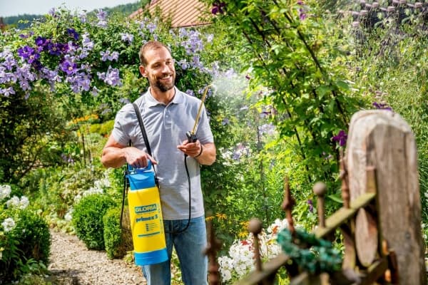 GLORIA Primex 5, Kompresjon, 7 l, 5 l, Blå, Gult, Plast, Messing