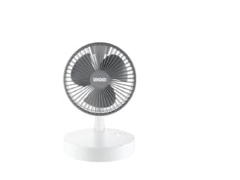 Unold TELESKOP-VENTI, Husholdningsvifte, Hvit, Gulv, Aluminium, Plast, 150 - 750 mm, Hvit