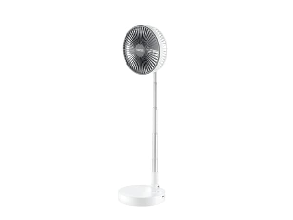 Unold TELESKOP-VENTI, Husholdningsvifte, Hvit, Gulv, Aluminium, Plast, 150 - 750 mm, Hvit