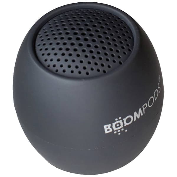 Boompods Zero Talk Bluetooth-högtalare Amazon Alexa integrerad, Högtalartelefonfunktion, Stötsäker, Vattenfast Grå