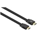 Miniatyrbild 1 av 4: Manhattan HDMI Anslutningskabel HDMI-A-kontakt, HDMI-A-kontakt 15.00 m Svart 355650 4K UHD, dubbelt skärmad, Platt, Pla