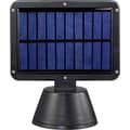Miniatyrbild 3 av 4: 2380484 Solcells-utomhusväggbelysning med rörelsedetektor 10 W Varmvit Svart