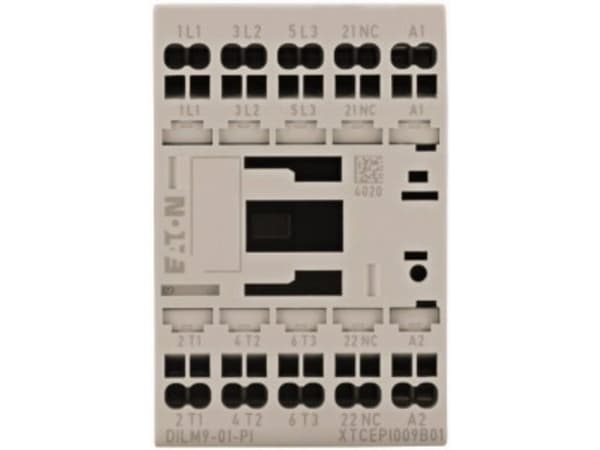 Eaton DILM9-01(230V50HZ,240V60HZ)-PI Kraftskydd 3 x brytare 4 kW 9 A 1 st