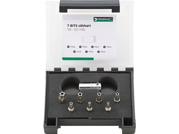 Stahlwille 1204/8N 5 STAR BITS-SET 96081113 Bits-set