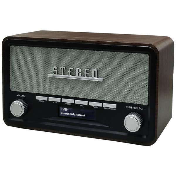 Bordsradio UNIVERSUM DR 350-21 DAB+, FM Väckningsfunktion Brun