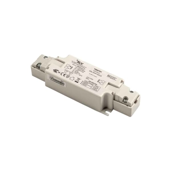 SLV LED driver, 29,5 W, 220-240 V, 50/60 Hz, 43 mm, 147 mm, 30 mm