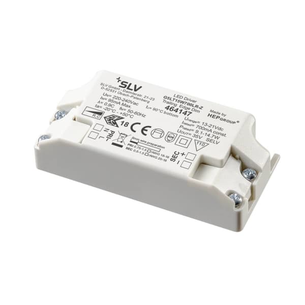 SLV 464147, 15 W, IP20, -20 - 50 ° C, 220 - 240 V, 50/60 hz, 700 A