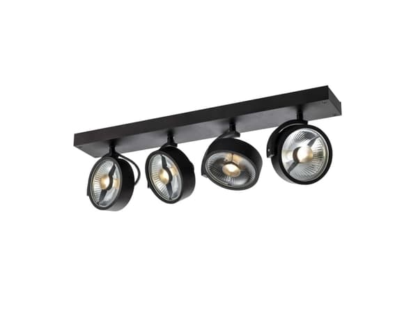 SLV KALU CW, 4 pære(r ), IP20, Sort