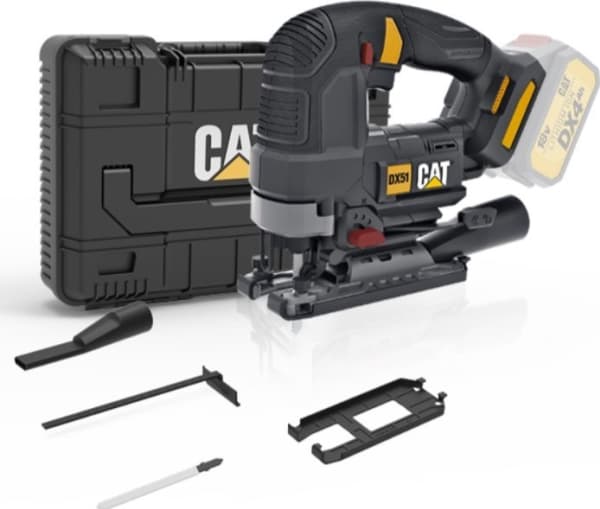 CAT DX51B, Toppgrep, Sort, 45°, Børsteløs, 3500 spm, 12 cm