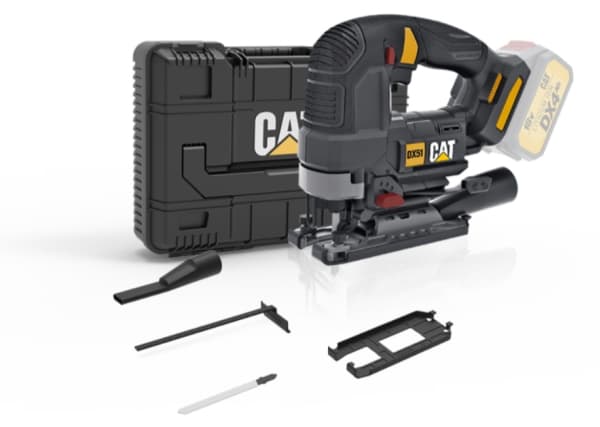 CAT DX51B, Toppgrep, Sort, 45°, Børsteløs, 3500 spm, 12 cm