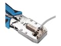 Miniatyrbilde 5 av 5: Netrack Modular Crimping Tool RJ45 8p+6p+4p+AMP Cat. 6, Pressure Control - Krampeverktøy