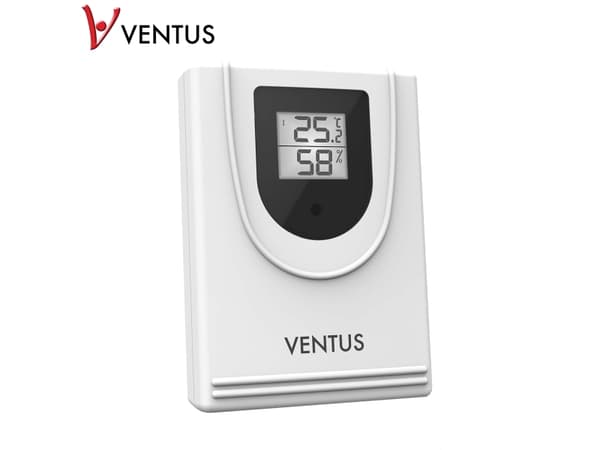 VENTUS W037 Trådløs Temperatursensor passer til W200 (W037)