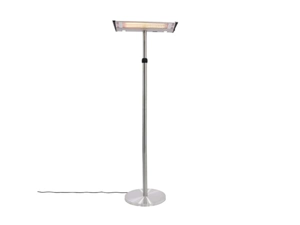 HORTUS Terrassevarmer gulvmodel 1000/2000 W, GT, sølv (211-390)