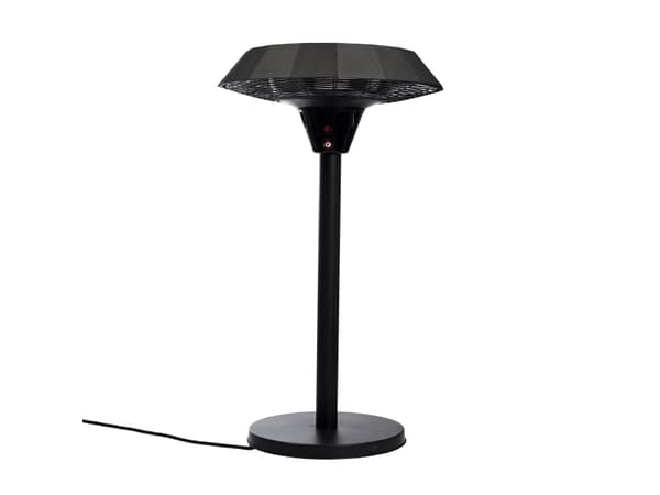 HORTUS Terrassevarmer bordmodel UFO 800/1200/2000 W, HA, sort (211-361)