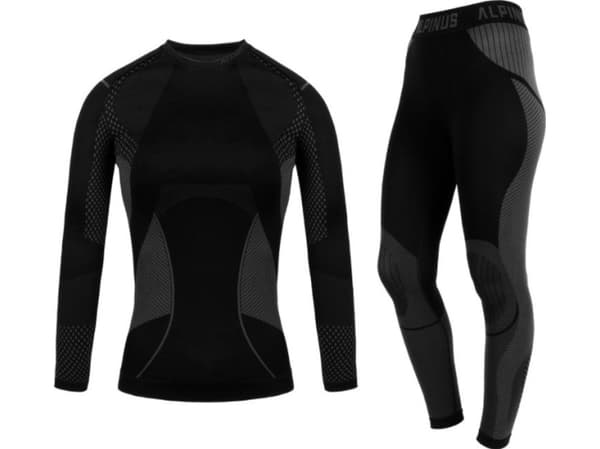 Alpinus termoaktivt sett for kvinner Active Base Layer størrelse S