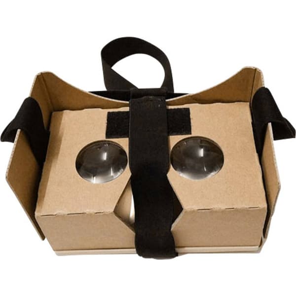 Renkforce Headmount Google 3D VR VR-glasögon Brun