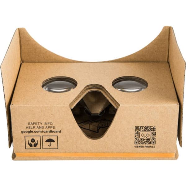 Renkforce Headmount Google 3D VR VR-glasögon Brun