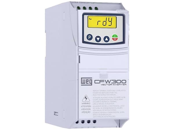 WEG Frekvensomformer CFW300 A 01P1 T4 3-faset 380 V, 480 V