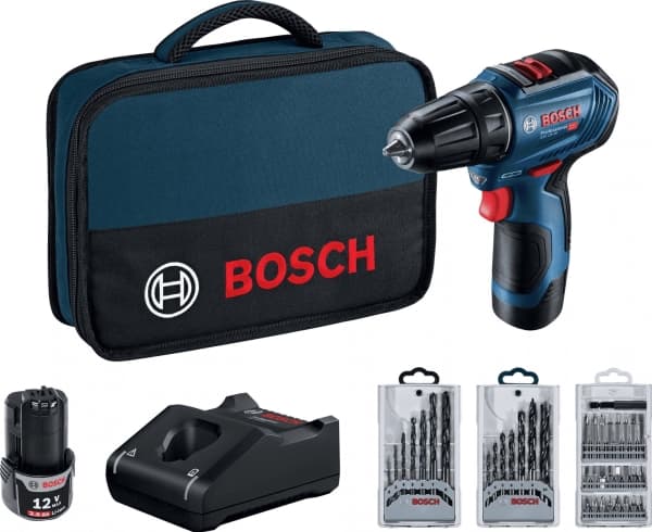 Bosch GSR 12V-30 12 V 2 x ackumulator 2 Ah (06019G9001)