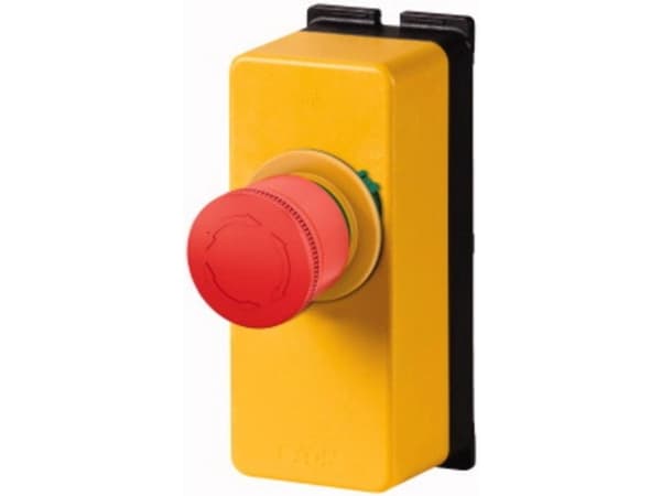 Eaton M22-PVT30/FK02/FIY1 Nød-sluk-knap 2 x brydekontakt IP66, IP67, IP69 1 stk